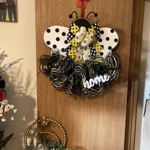Bee Home Wreath