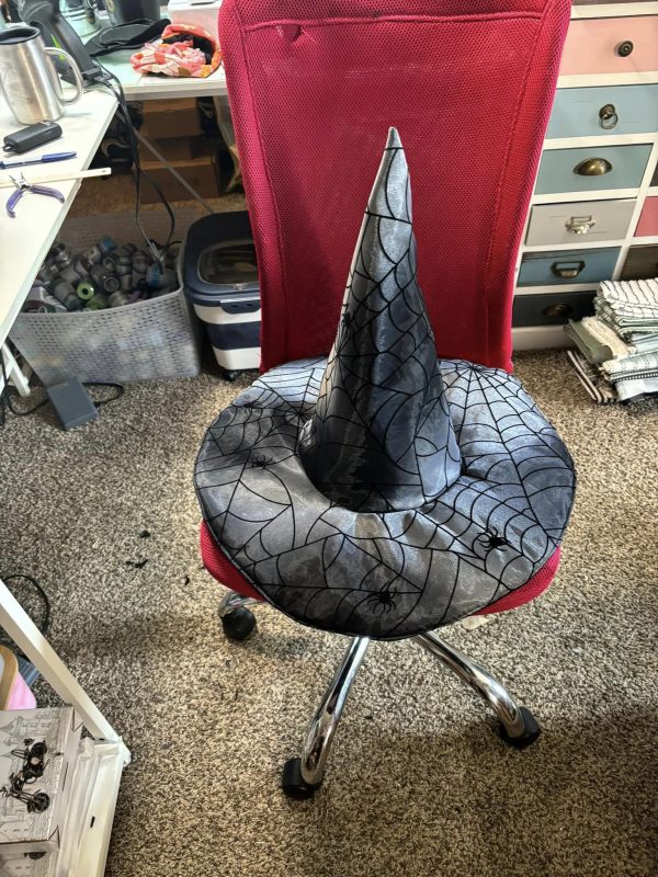 Hand Made Reversible Halloween Witches Hat