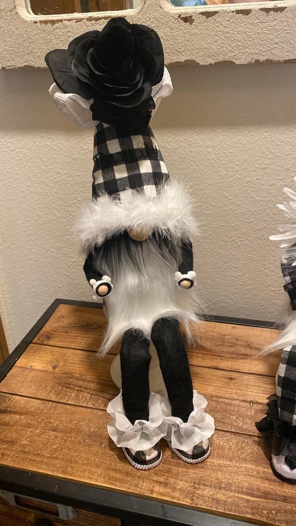 Black and White family and blessed gnomes