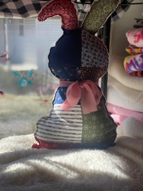 Homemade Easter Bunny Throw Pillows1