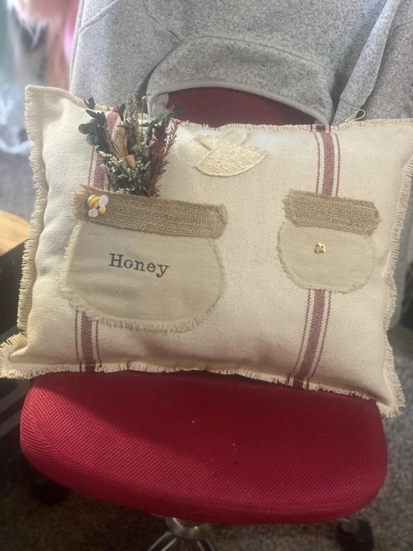 Honey Pot Throw Pillow