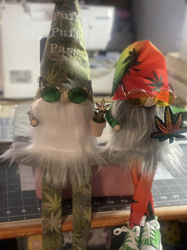Puff Puff Pass Marijuana Gnome