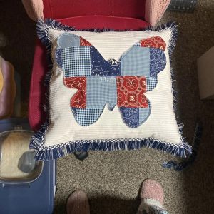 assorted throw pillows